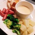 ＊tdake＊'s cooksnap of when they made ホットミルクで♡簡単チーズフォンデュ.