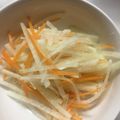 にゃちとまー's cooksnap of when they made 【もう一品】簡単 大根とニンジンのなます.