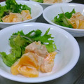 クックI7I5L1☆'s cooksnap of when they made 甘い柿を☆柚子胡椒でツナマヨねぎ和え.