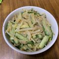arinko0105's cooksnap of when they made もやしとキュウリのゴマ味噌和え.