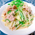 ☆３匹の子ぶた☆'s cooksnap of when they made 豚肉ともやしの白だし炒め.