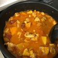 mizumelo's cooksnap of when they made さつまいもと鶏肉のトマトクリームシチュー.