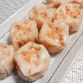 no:no's cooksnap of when they made 簡単ふわふわ♪かにかまでカニ焼売もどき♡.