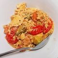 nico_p_q's cooksnap of when they made アボカドとトマトの洋風丼.
