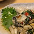 ＠PAPA's cooksnap of when they made 牡蠣の酒蒸し　ごま油の風味で.