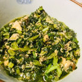 TapiokaSan's cooksnap of when they made 簡単♡サバ缶と大根の葉のみぞれ煮♪.