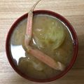 かおり♡♡♡'s cooksnap of when they made ★超簡単過ぎ★蟹の味噌汁♪.