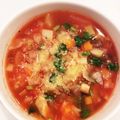 caruga's cooksnap of when they made いつもの野菜スープ☆ミネストローネ風.
