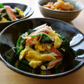 runa10's cooksnap of when they made ほうれん草とカニカマのおひたし♡.