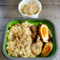 ebipeco's cooksnap of when they made おつゆじゅわ～☆弁当に合う油揚げの卵巾着.