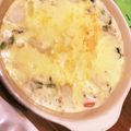 むぎむぎこむぎ's cooksnap of when they made 冬野菜とお餅のクリームグラタン.