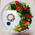 baromaman's cooksnap of when they made キャンドルリースサラダ.