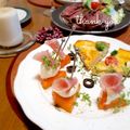 baromaman's cooksnap of when they made 柿と生ハムのピンチョス.