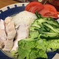 mihomiho55's cooksnap of when they made 炊飯器で簡単★シンガポールチキンライス風.