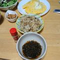 tamotan∞'s cooksnap of when they made ごぼうとキノコのアンチョビ炒め.