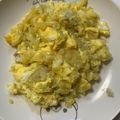 たぬぴん's cooksnap of when they made ポルトガル風タラとジャガイモの卵とじ.