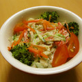 もんしゅしゅ's cooksnap of when they made 白菜とカニカマのごまマヨ和え.