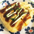 YUKIKI☆'s cooksnap of when they made 簡単アレンジ♪お好み焼き風おたふく卵巾着.