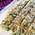 zakkiiM's cooksnap of when they made しらす小松菜せんべい〜ごはんで簡単おやつ.
