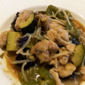 Meggsy's cooksnap of when they made 【揚げない】鶏肉と夏野菜の南蛮煮.