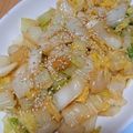 ナーちゃん's cooksnap of when they made レンジで簡単！！白菜のピリ辛中華お浸し.