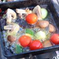 bigbig123's cooksnap of when they made 超簡単!海老とマッシュルームのアヒージョ.