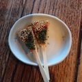 marone1104's cooksnap of when they made お節　簡単松風焼き風羽子板.