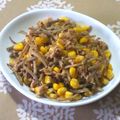 nosso's cooksnap of when they made ツナマヨコーンごぼうきんぴら.