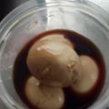 kinkinsan's cooksnap of when they made 固ゆで卵の煮たまご。お弁当・おせちにも！.