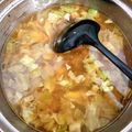 mi626's cooksnap of when they made 手作りラーメンスープ！つけ麺のタレも♪.