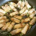 hukimari's cooksnap of when they made 節約☆もやしとカイワレの豚肉巻き.