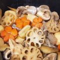リデルさんさんご's cooksnap of when they made レンジで簡単おせち☆お煮しめ（筑前煮）。.