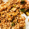 ☆hiroppy☆'s cooksnap of when they made ひき肉と生姜のみそトロミ丼.