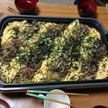 クックD9S0J5☆'s cooksnap of when they made 茶そばのいい香り♪ホットプレートで瓦そば.