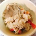 ぱんだ170071's cooksnap of when they made エリンギ 松茸のお吸い物で 松茸ご飯風.