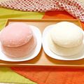 onaona's cooksnap of when they made 一升餅☆1歳のお祝いに♪HBで（鏡餅？）.