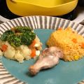 MR_cooking's cooksnap of when they made 離乳食中期後期☆クリスマスプレート①.