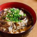 きの▲'s cooksnap of when they made 年越しそばに♪たっぷりきのこと鶏肉のそば.