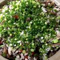 朔蔵Kitchen's cooksnap of when they made ヒジキご飯.