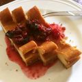 Nozomiina's cooksnap of when they made マスカルポーネのベイクドチーズケーキ.
