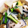 銀河のうさぎ's cooksnap of when they made 蕪、れんこん、厚揚げの煮物.