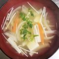 ムーミン☆ママ's cooksnap of when they made 簡単！節約☆えのきと玉ねぎの味噌汁☆.