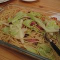 lilspring's cooksnap of when they made 春キャベツとベーコンのぺペロンチーノ.