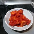おっさんまにあ's cooksnap of when they made 本格韓国料理★大根キムチ★カクテキ.