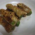 せいままま's cooksnap of when they made 大人味？しし唐と大葉の肉巻き.