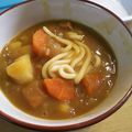 ねーーー's cooksnap of when they made 残ったカレーで簡単カレーうどん.