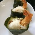 ちゃろちゃお's cooksnap of when they made 我が家の天むす（タレ有）（むすび方）.