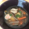 デカイにゃんこ's cooksnap of when they made おせち料理 《お雑煮(仙台)》.