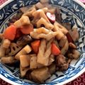 ひかたわ's cooksnap of when they made 簡単❤こんにゃくとれんこんのピリ辛煮物♪.