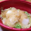 北京パンダ's cooksnap of when they made シリコンスチーマーでお餅のみぞれ蒸し♪.